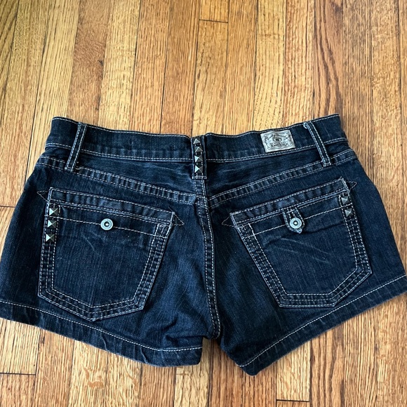 vintage lowrise studded shorts - Picture 4 of 7
